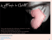 Tablet Screenshot of leptimondedeclochette.blogspot.com