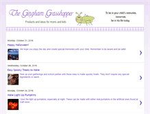 Tablet Screenshot of ginghamgrasshopper.blogspot.com