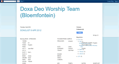 Desktop Screenshot of doxadeoworship.blogspot.com