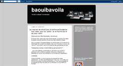 Desktop Screenshot of baouibavoila.blogspot.com