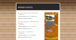 Desktop Screenshot of dondevasita.blogspot.com