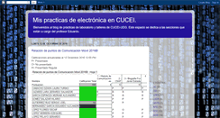 Desktop Screenshot of mispracticasdeelectronica.blogspot.com