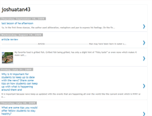 Tablet Screenshot of joshuatan43.blogspot.com