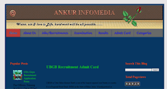 Desktop Screenshot of ankurinfomedia.blogspot.com