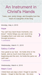 Mobile Screenshot of christsinstrument.blogspot.com