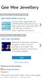 Mobile Screenshot of geeweejewellery.blogspot.com