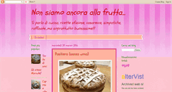 Desktop Screenshot of nonsiamoancoraallafrutta.blogspot.com