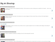 Tablet Screenshot of bigartblessings.blogspot.com