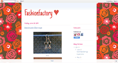 Desktop Screenshot of fashio-nfactor-y.blogspot.com