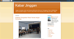 Desktop Screenshot of kabarjinggan.blogspot.com