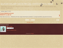 Tablet Screenshot of cakrowi.blogspot.com