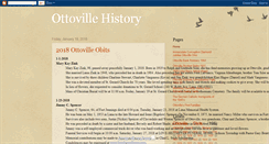 Desktop Screenshot of ottovillehistory.blogspot.com
