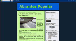 Desktop Screenshot of abrantes-popular.blogspot.com