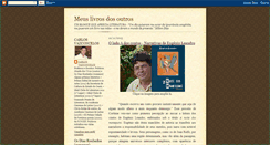 Desktop Screenshot of meuslivrosdosoutros.blogspot.com