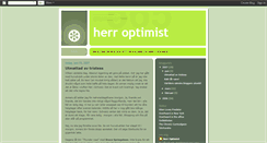 Desktop Screenshot of herroptimist.blogspot.com