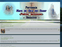 Tablet Screenshot of marededeudelroser-badalona.blogspot.com