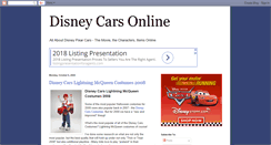 Desktop Screenshot of disney-cars-online.blogspot.com