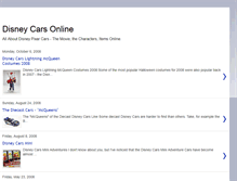 Tablet Screenshot of disney-cars-online.blogspot.com