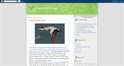 Desktop Screenshot of davidwihl.blogspot.com