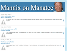 Tablet Screenshot of mannixonmanatee.blogspot.com