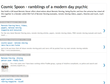 Tablet Screenshot of cosmicspoon.blogspot.com