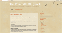 Desktop Screenshot of cygnetcommittee.blogspot.com