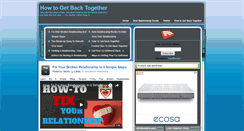 Desktop Screenshot of howtogetback.blogspot.com