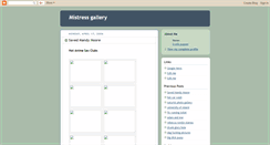 Desktop Screenshot of mistressgallery.blogspot.com