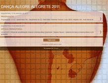 Tablet Screenshot of dancaalegrealegrete2011.blogspot.com