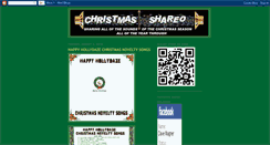 Desktop Screenshot of christmasshareomusicblog.blogspot.com