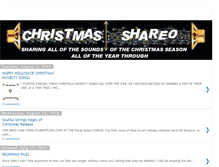 Tablet Screenshot of christmasshareomusicblog.blogspot.com