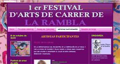 Desktop Screenshot of festivaldecarrer.blogspot.com