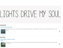 Tablet Screenshot of lightsdrivemysoul.blogspot.com