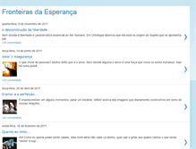 Tablet Screenshot of fronteirasdaesperanca.blogspot.com