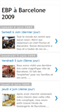 Mobile Screenshot of ebpbarcelone2009.blogspot.com