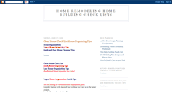 Desktop Screenshot of home-remodeling-check-lists.blogspot.com