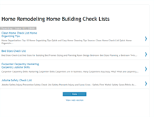 Tablet Screenshot of home-remodeling-check-lists.blogspot.com