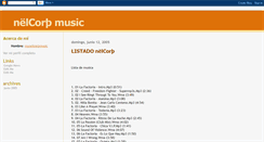 Desktop Screenshot of mynelcorpmusic.blogspot.com