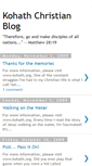 Mobile Screenshot of kohathchristianblog.blogspot.com