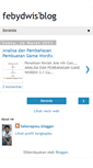 Mobile Screenshot of febyds.blogspot.com