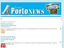 Tablet Screenshot of jornalportonews.blogspot.com