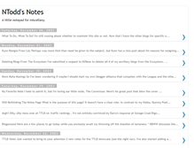 Tablet Screenshot of ntoddnotes.blogspot.com