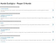 Tablet Screenshot of mundo-eco.blogspot.com