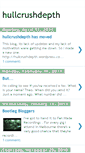 Mobile Screenshot of hullcrushdepth.blogspot.com