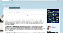 Desktop Screenshot of kreativtskrivande.blogspot.com