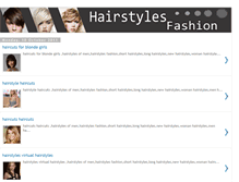 Tablet Screenshot of hairstylesfashion.blogspot.com