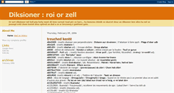 Desktop Screenshot of diksioner.blogspot.com