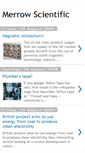 Mobile Screenshot of merrowscientific.blogspot.com