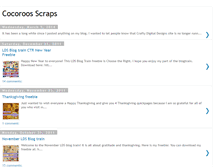 Tablet Screenshot of cocoroosscraps.blogspot.com
