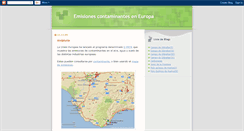 Desktop Screenshot of emisionescontaminantescadiz.blogspot.com